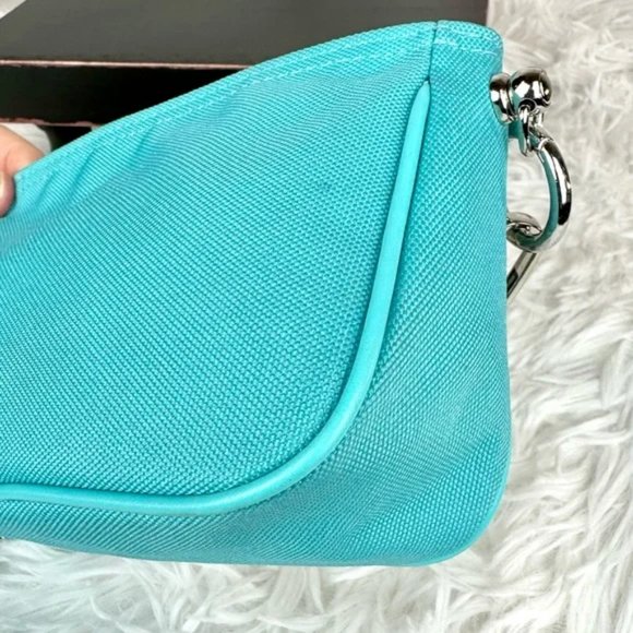 Burberry mini canvas crossbody bag with chain - Picture 7 of 16